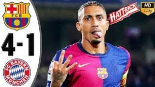 🔴 Barcelona vs Bayern Munich 41  Extended Highlights  Uefa Champions League 202425 [upl. by Aldredge]