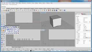 Advanced Rhino 5 Tutorial  ReMap and Project to CPlane [upl. by Blythe971]