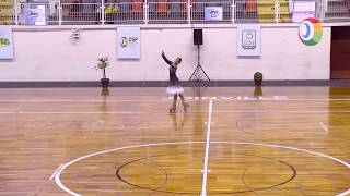 IARA YBAÑEZ ARG  Cadete Internacional Patinaje artístico  Campeonato Sudamericano BRASIL 2019 [upl. by Manas852]