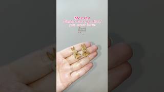 Meesho Cute Earrings Haul  Must Have Under 150 meeshoearrings [upl. by Namara399]