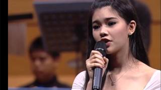 Myra age 15 performs quotWhy Cant I Dreamquot at the City of Bangkoks New Year Concert [upl. by Ahsiekal133]