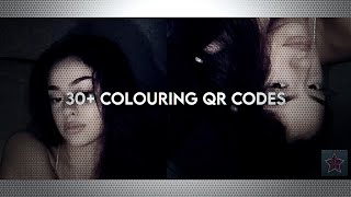 30 colouring qr codes  video star pro  julietsfilm [upl. by Artap277]