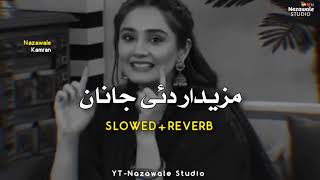 MAZEDAR DE JANAN😍♥️ SLOWED  REVERB  PASHTO VIRAL SONG  NEW SONG 2022  OFFICIAL VIDEOS [upl. by Pavior781]