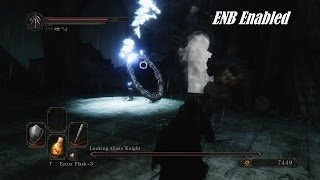 Dark Souls II  Looking Glass Knight Boss Fight Wickfuts ENB [upl. by Arvin]