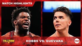 Sammy Guevara and PowerHouse Hobbs  Mayhem CLIP  AEW Collision  TNT [upl. by Prentiss]