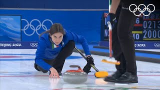 🥇🥌 1st Curling Gold Medal for Italy  Mixed Doubles Final Highlights [upl. by Eireva551]