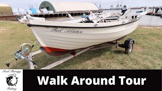 Orkney Spinner 13  Full Boat Tour  Walk around Salt Water Small Boat Fishing UK [upl. by Eleaffar466]