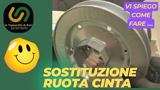 Sostituzione Ruota Avvolgicinta per Tapparelle DIK riparazione work workout faidate ias diy [upl. by Peddada]