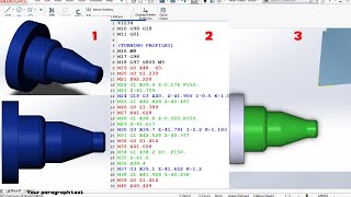 How to generate a CNC code for TURNING using SOLIDWORKS CAM [upl. by Nnaeirb]