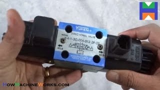 How directional solenoid valve works  dismantled ✔ [upl. by Yim916]