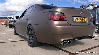 BMW E60 M5 V10 w Custom XPipe  HMS Exhaust System [upl. by Daus805]