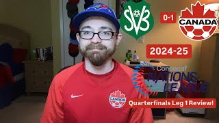 RSR6 Suriname 01 Canada 202425 CONCACAF Nations League Quarterfinals Leg 1 Review [upl. by Hajile]