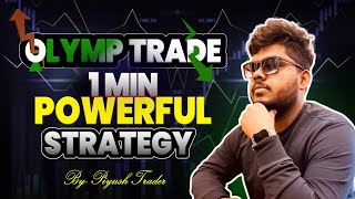 Olymp Trade 1 Minute Powerful Strategy  Binary Trading Strategy  Live Trading On Olymp Trade [upl. by Flore607]