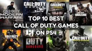 Top 10 Best Call Of Duty Games On PS4  2023 [upl. by Hilton597]