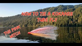 How To Tie A Kokanee Trout Tube Fly [upl. by Annod]