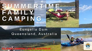 Summertime camping at Eungella Dam Queensland Australia Kings MT2 Camper Trailer [upl. by Alyose]