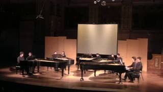 Berlioz  Symphonie Fantastique for 5 pianos [upl. by Haimehen]