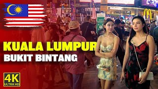 Bukit Bintang Stroll Unveiling the Vibrant Heart of Kuala Lumpur 4K [upl. by Supmart]