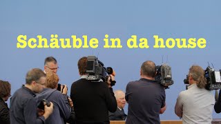 Schwarze Null Wolfgang Schäubles CDU Haushaltsplanung für 2017  BPK vom 6 Juli 2016 [upl. by Ave304]