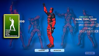 Fortnite  Gesto Intro Deadpool 3 quotBye bye byequot  Série Ícones [upl. by Goto]