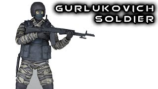 Figma GURLUKOVICH SOLDIER Metal Gear Solid 2 Action Figure Toy Review [upl. by Stacy]