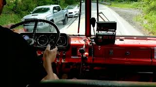 1986 Ford C8000 Fire Truck short drive [upl. by Benedikta]