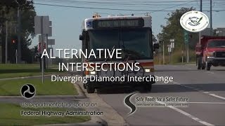 Alternative Intersections Diverging Diamond Interchange [upl. by Zandt]