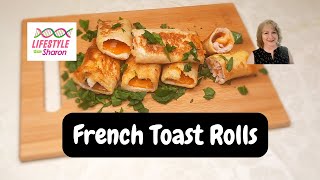 French Toast Rolls  Savoury French Toast Recipe  LifeStyle With Sharon  sharon [upl. by Olette308]