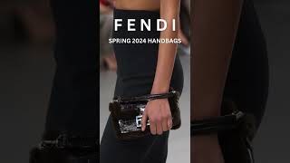 FENDI SPRING 24 RUNWAY HANDBAGS [upl. by Allimak]