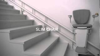 Otolift Two Curved Stairlift Video [upl. by Eema]