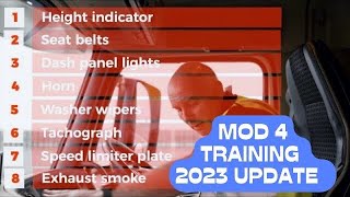 Lorry CPC Training with Chains Module 4 Test Preparation for 2023 [upl. by Aisylla]