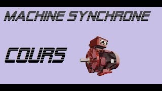 cours machine synchrone pdf  ESATEM [upl. by Onilegna241]