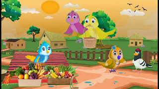 Tuntuni chidiya wali story  Tony chidiya tony chidiya wale cartoon  Tuntuni chidiya wali story [upl. by Aerdnod]