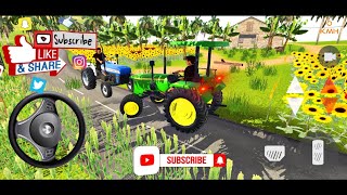 Indian Tractor Simulator 3d Ultimate Indian Tractor Driving Tom Gaming [upl. by Georgeanna]