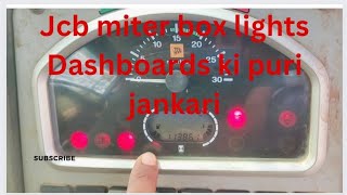 Jcb ka miter box lights Dashboards puri jaankaarimiterbox lights full information Jcbwork837 [upl. by Alvan]