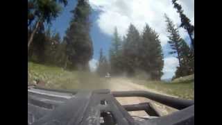 Riding Quads to the Cornell Butte Lookout  Colville National Forest [upl. by Froemming45]