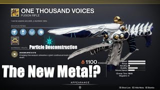 New 1k Meta All Fusion Rifles with Particle Deconstruction [upl. by Liscomb117]