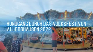 Volksfest Allershausen Rundgang 2022 [upl. by Bloem283]