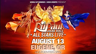 RuPauls Drag Race All Stars Live  August 13 [upl. by Sirk]