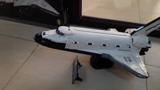 Creating the NASA Space Shuttle Discovery in LEGO [upl. by Tiffie412]