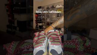 GRWM STYLING LANVIN CURB SNEAKERS lanvin fashion style shorts [upl. by Marvin]