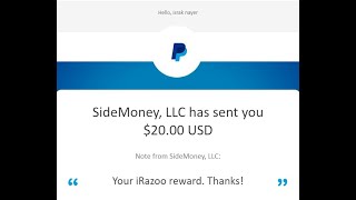 Proof that Irazoo works I recieved my payment [upl. by Ball203]