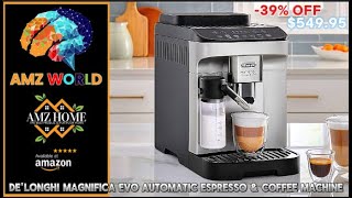 Review DeLonghi Magnifica Evo Automatic Espresso amp Coffee Machine Amazon [upl. by Esinart]