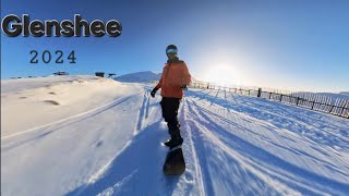 Burton Custom X with Step Ons Glenshee Snowboarding 010124 [upl. by Jessen439]