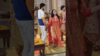 Yeh Rishta Kya Kehlata Hai Ke Set Ki BTS Moment [upl. by Aronal]