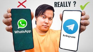 WhatsApp vs Telegram vs Signal App ⚠️⚠️ Watch Before you install [upl. by Animaj649]