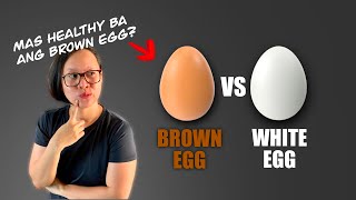 Are BROWN Eggs healthier than WHITE Eggs  Dietitian explains ENG SUB [upl. by Anavas]