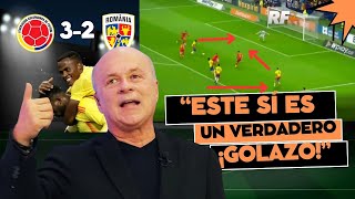 quotEl gol más bonitoquot de la era Lorenzo  Colombia 32 Rumania [upl. by Canfield]