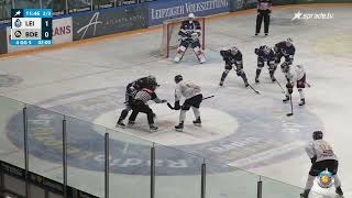 Andris Džeriņš Goal vs KSW Icefighters Leipzig 20102024  Oberliga [upl. by Giliane]