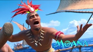 🌊⁠⁠⁠⁠ Moana  We Know the Way Audio Version with Movie Scene  Lyrics on subtitles HD [upl. by Kip]